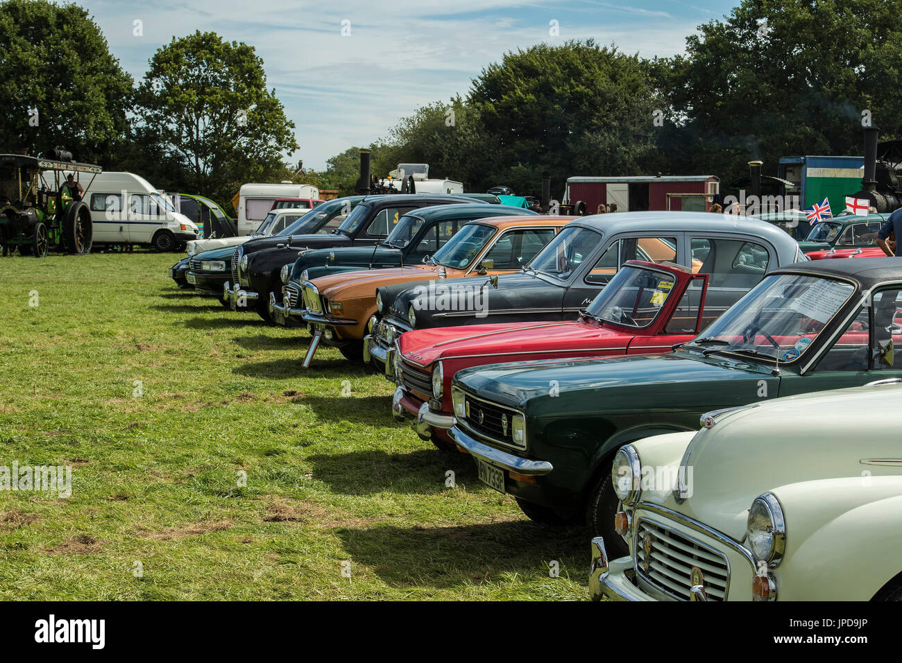 Vintage Cars at Ringmer Steam and Country Show Stock Photo Alamy