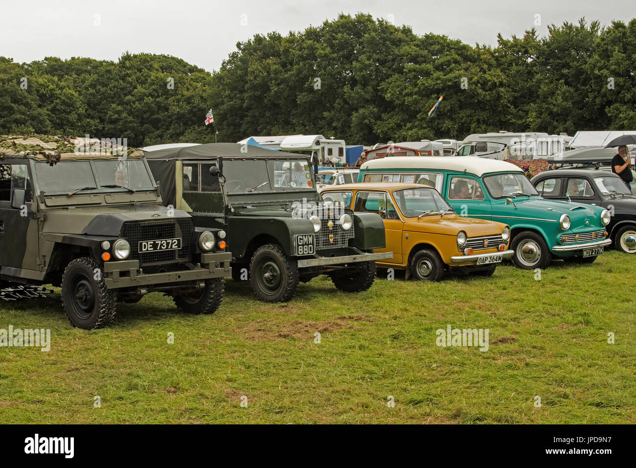 Vintage Cars at Ringmer Steam and Country Show Stock Photo Alamy