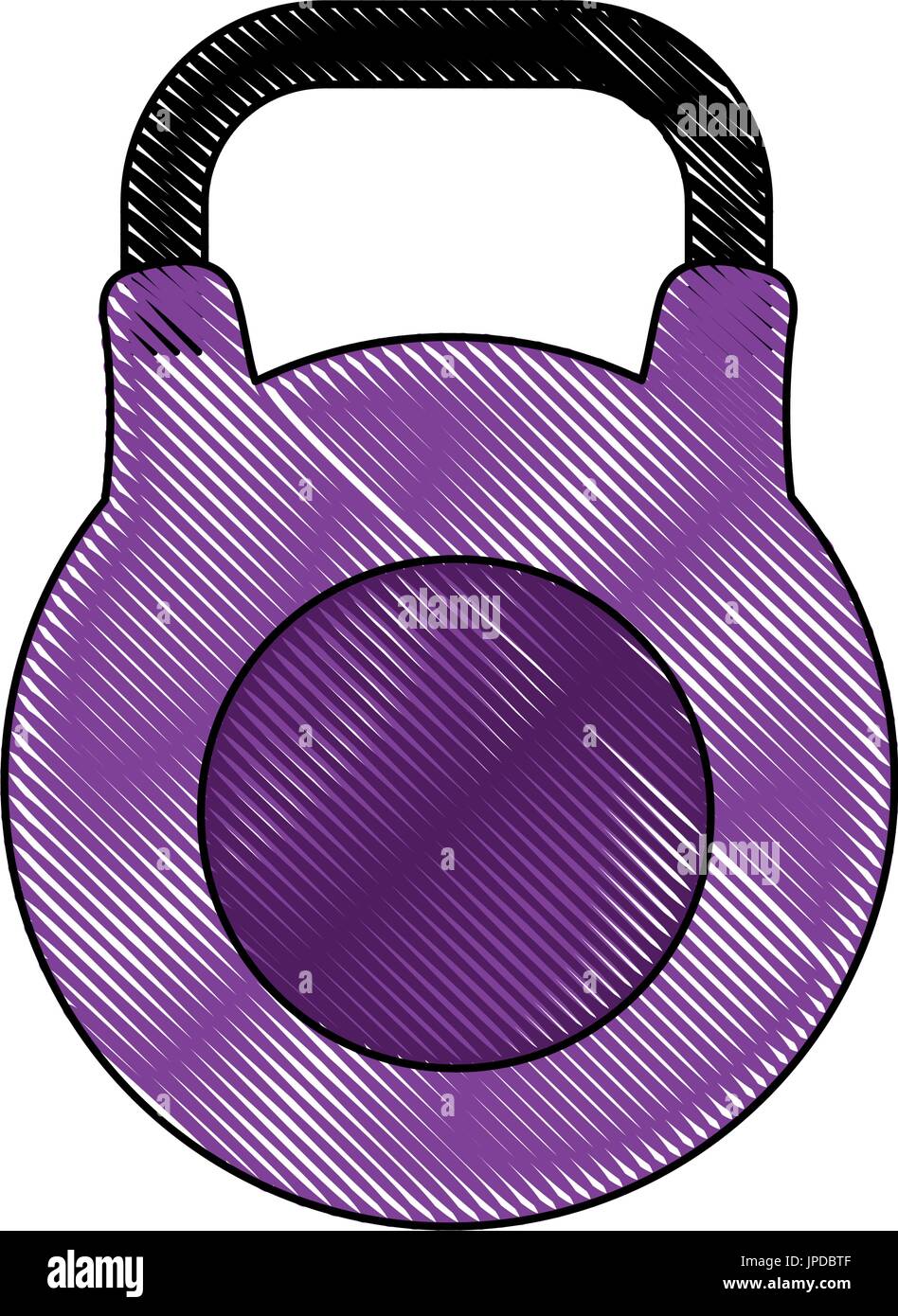 kettlebell icon sport and fitness weight symbol Stock Vector Image ...