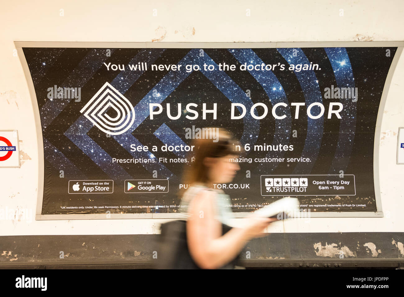 Push doctor advert hires stock photography and images Alamy