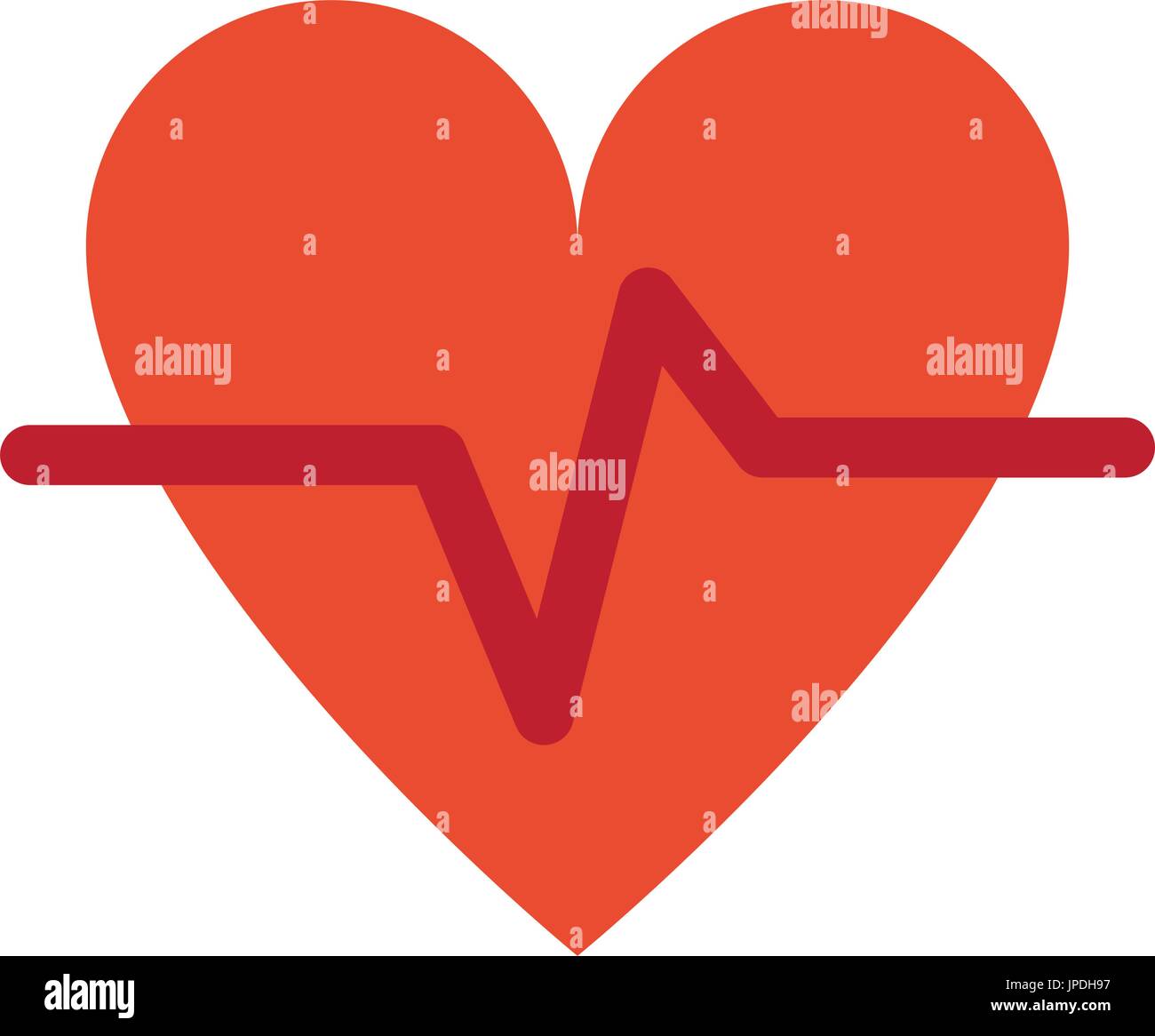 heart cardiogram icon image Stock Vector Image & Art - Alamy