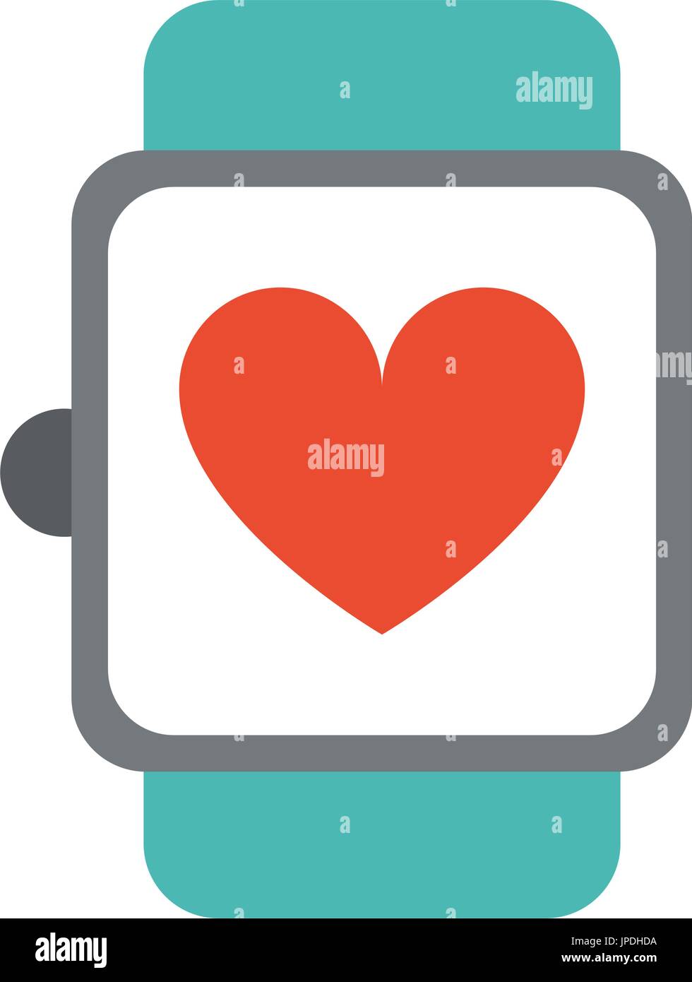 heart rate wrist monitor icon image Stock Vector Image & Art - Alamy