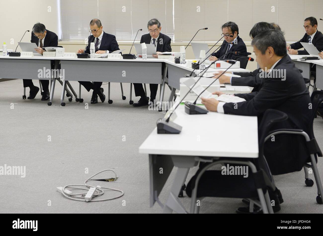 The Nuclear Regulation Authority Holds A Regular Meeting In Tokyo On