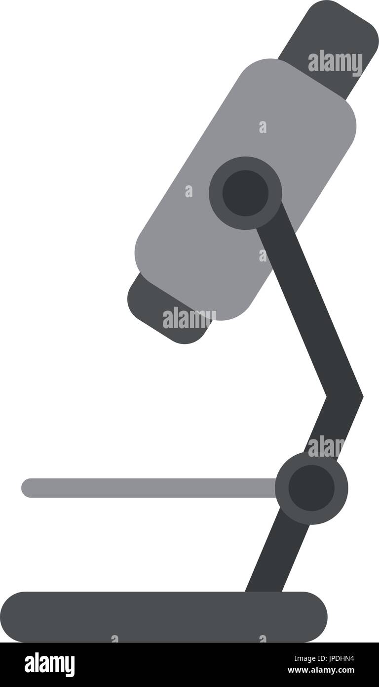 microscope sideview icon image Stock Vector Image & Art - Alamy