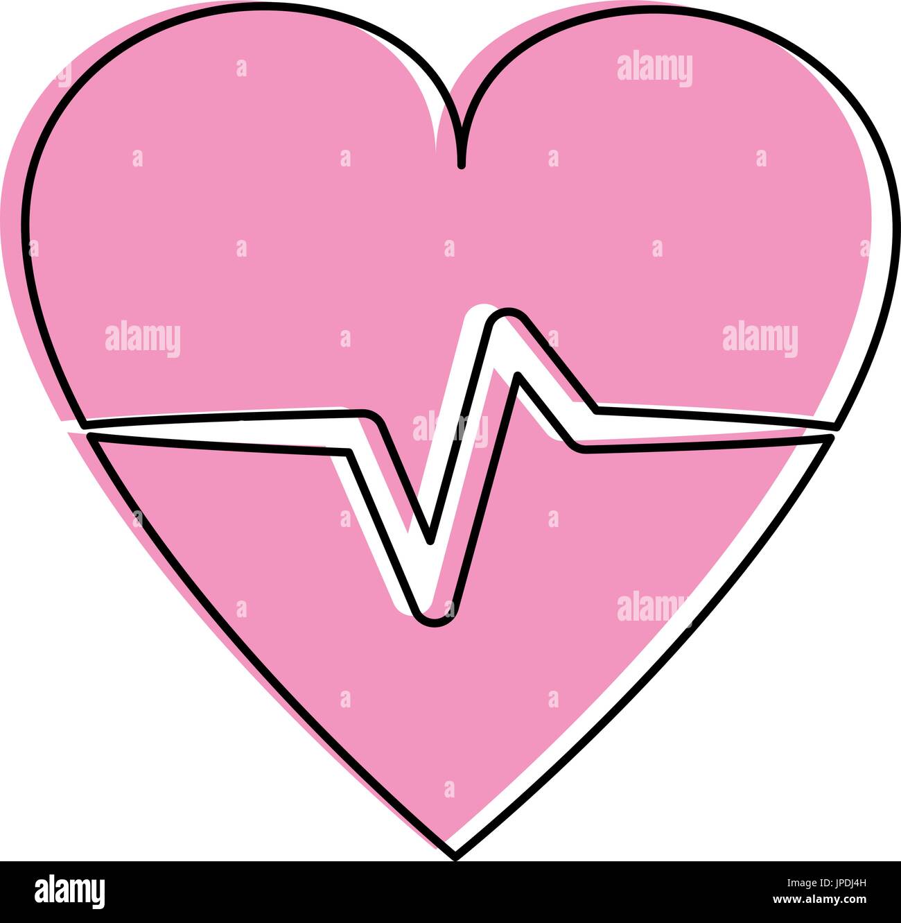 heart cardiogram icon image Stock Vector Image & Art - Alamy