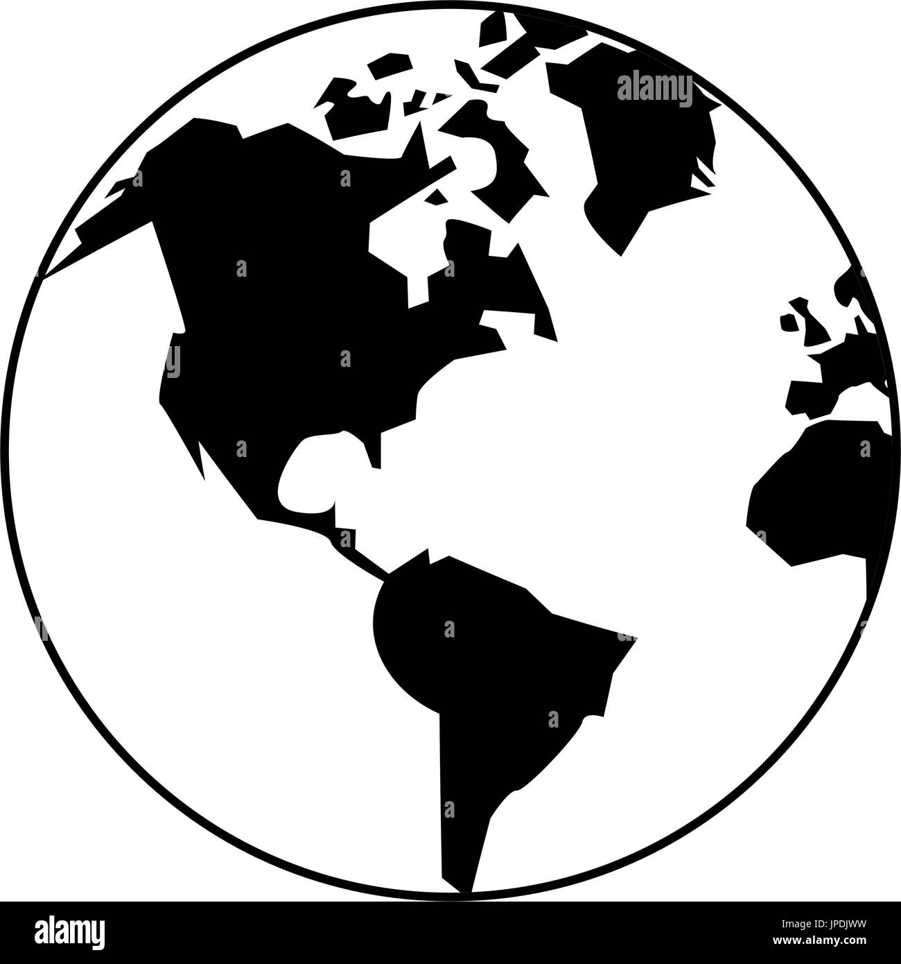 Our Planet Earth Black and White Stock Photos & Images - Alamy