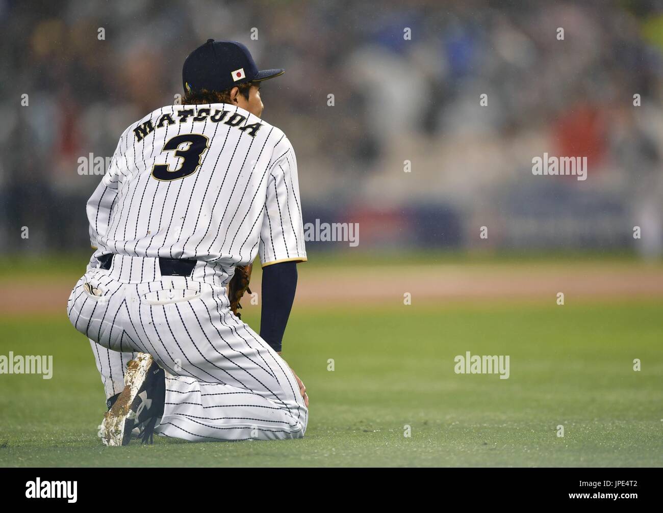 japanese-third-baseman-nobuhiro-matsuda-reacts-after-being-unable-to