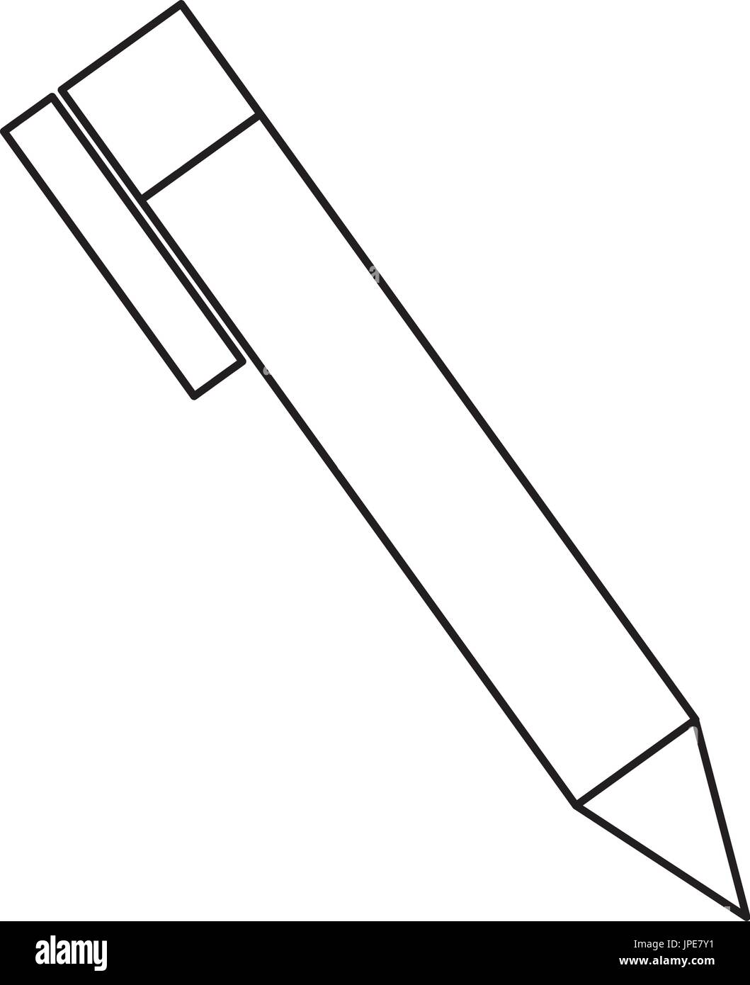 Office pen isolated Stock Vector Image & Art - Alamy