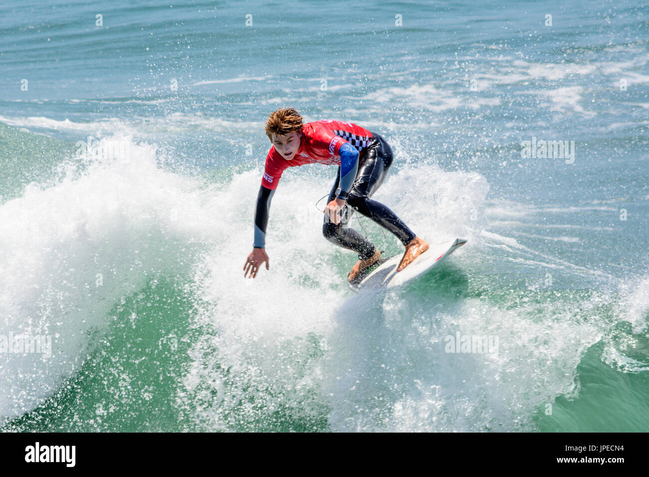 US Open of Surfing in Huntington Beach, CA Stock Photo