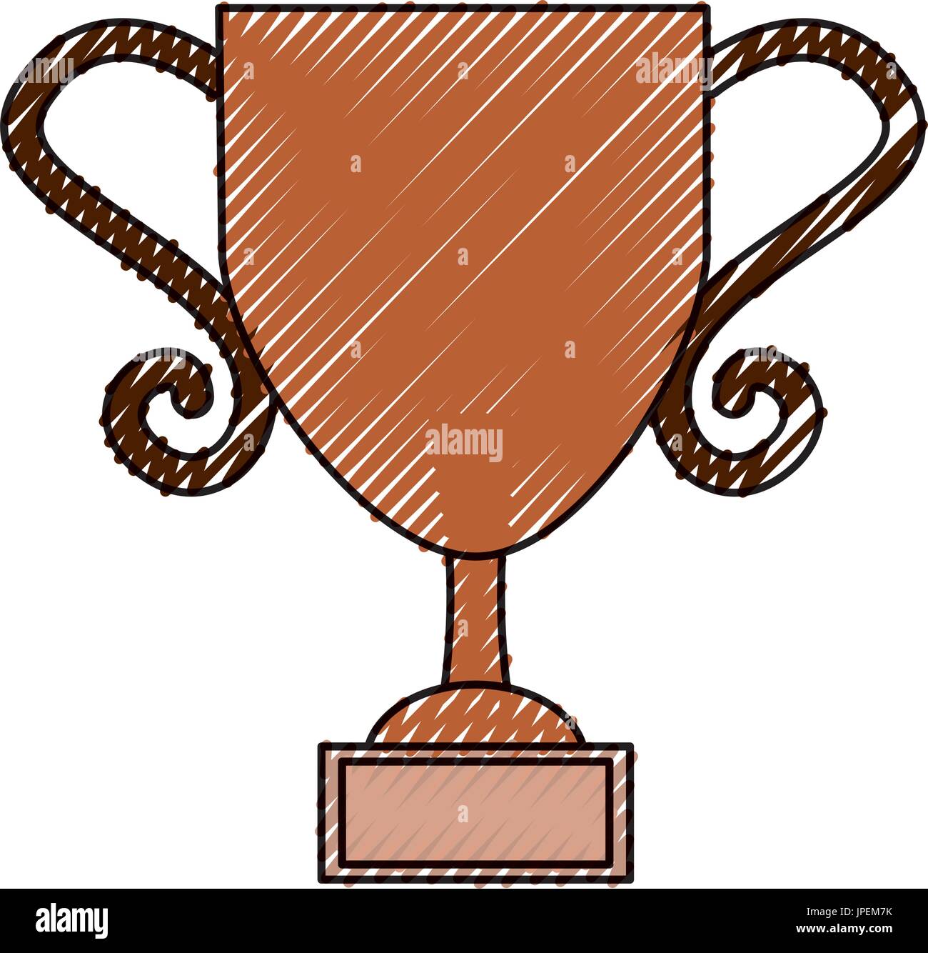 Trophy cup symbol Stock Vector Image & Art - Alamy