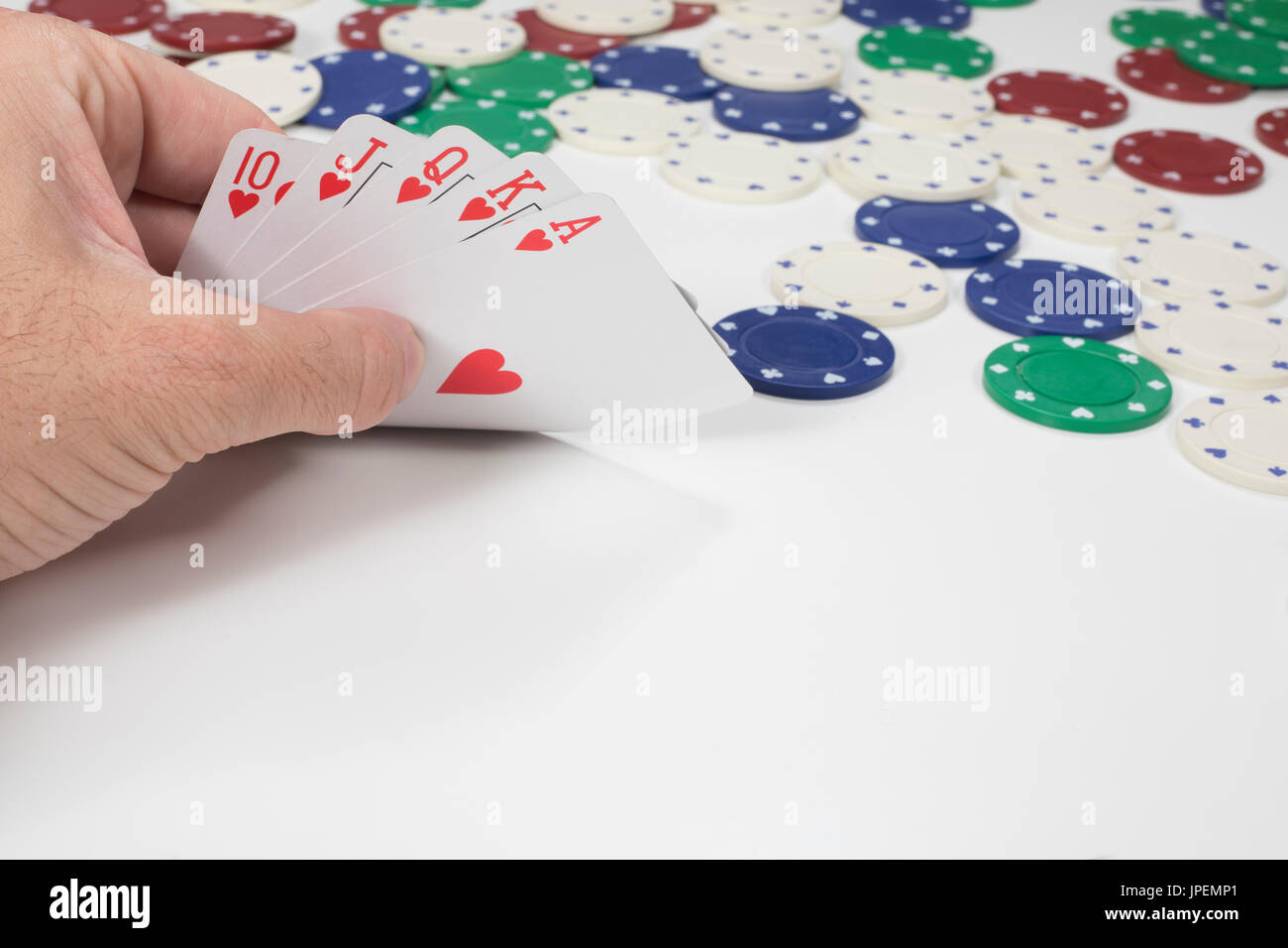 The Ranking of the Poker Cards