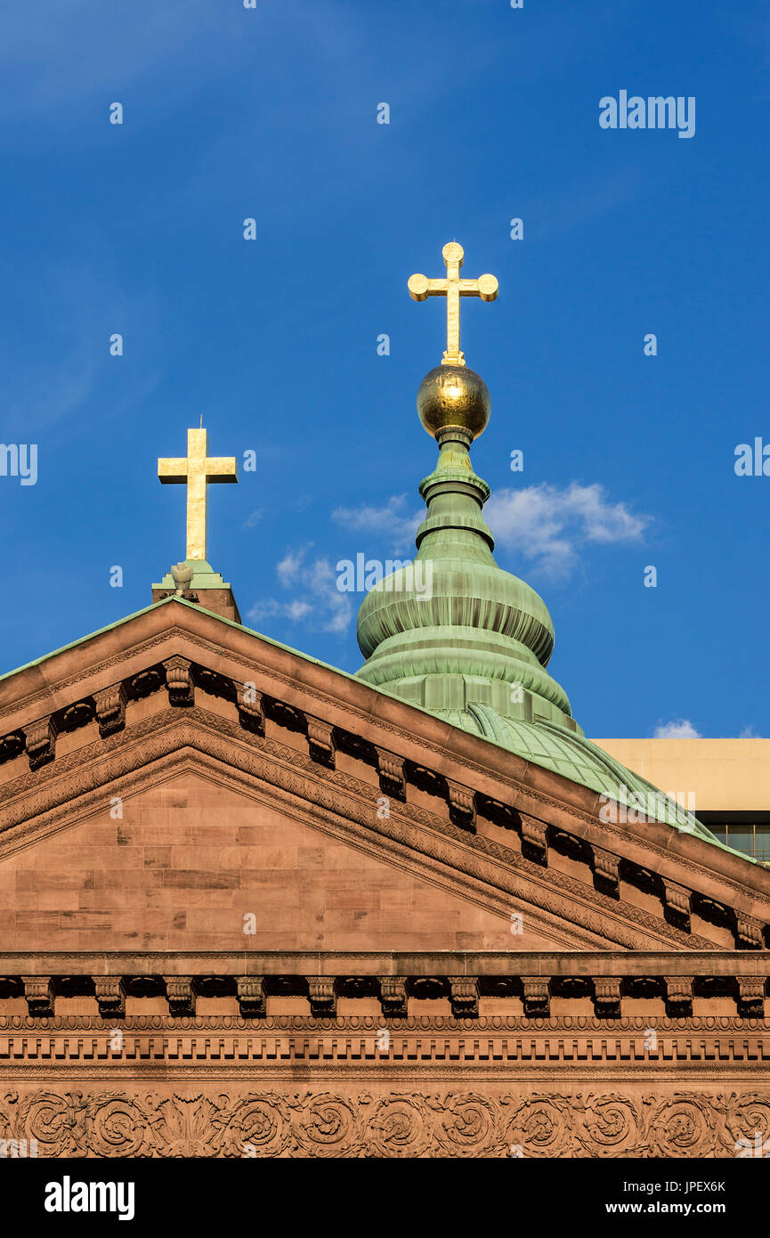 Cathedral Basilica of SS. Peter and Paul, Philadelphia, Pennsylvania, USA. Stock Photo