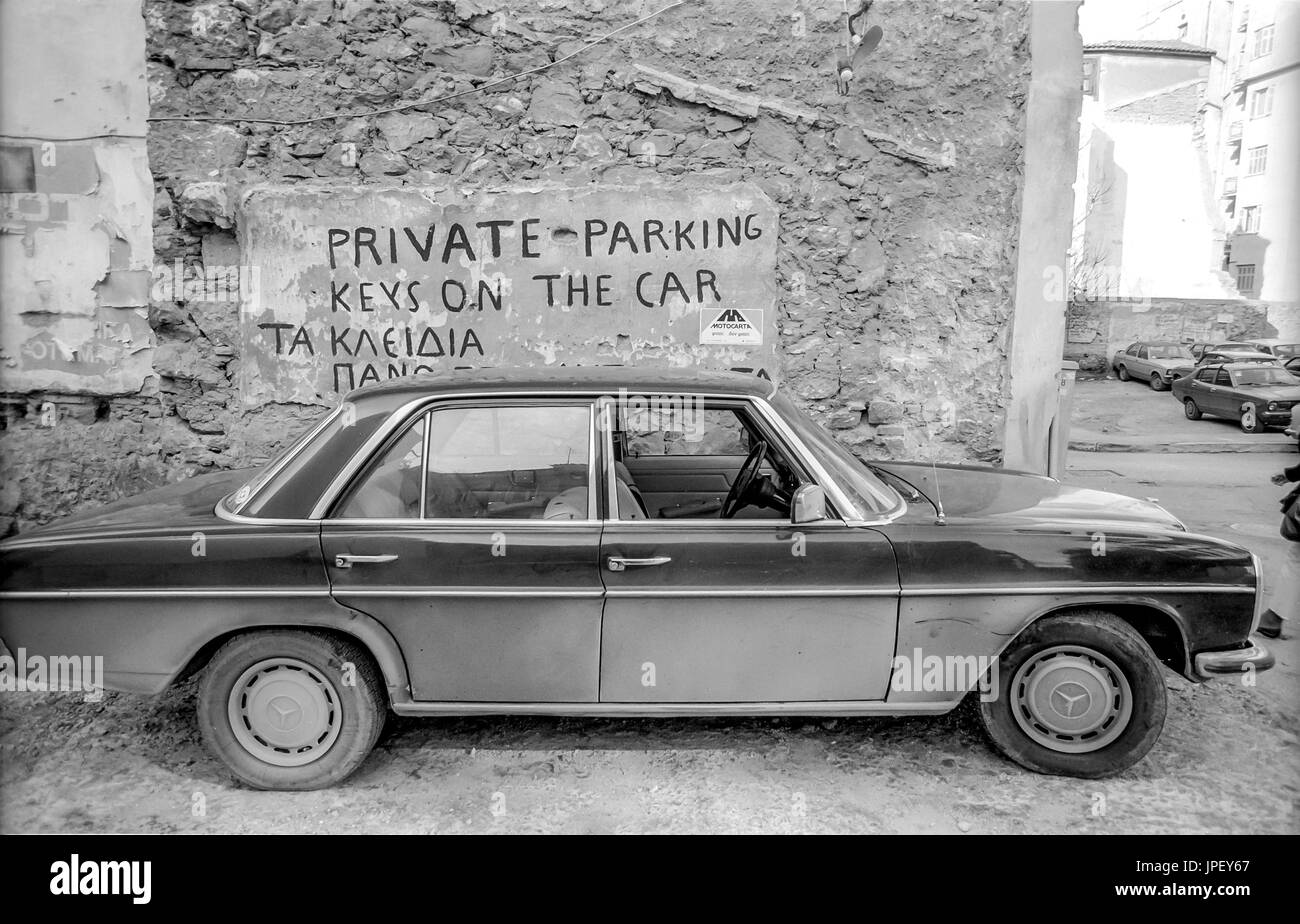 Pictures taken in Athens in 1986 Stock Photo Alamy