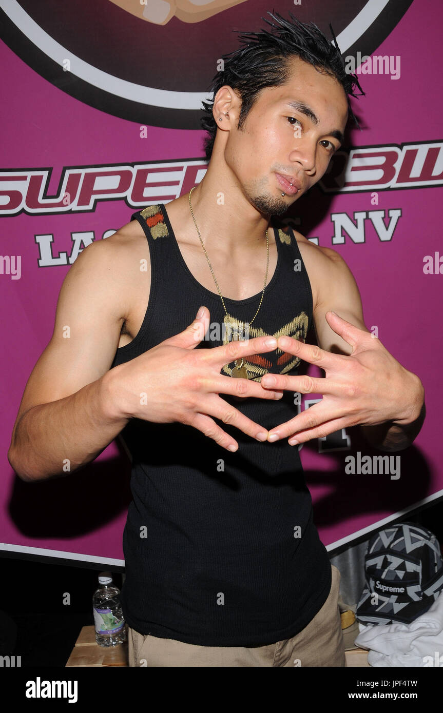 Ronnie Abaldonado AKA Ronnieboy of Super Cr3w at the live taping of Randy Jackson's "America's Best Dance Crew" Season 2 Episode 5 - Backstage of Stage 23 at the Warner Bros. Studios in Burbank, CA. The event took place on Tuesday, July 15, 2008. Photo by: Sthanlee B. Mirador_Pacific Rim Photo Press. Stock Photo
