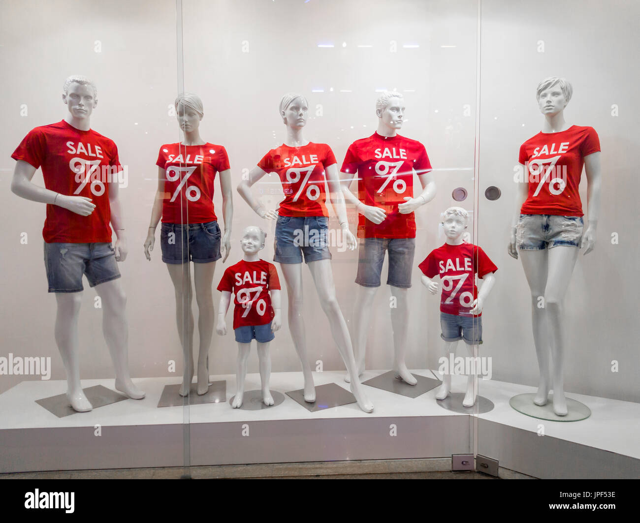 Mannequins in the store Stock Photo Alamy