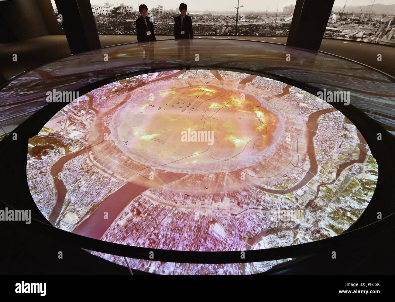 1945 Computer Gpu Hiroshima Peace Memorial Museum unveils a computer graphics-based image ...