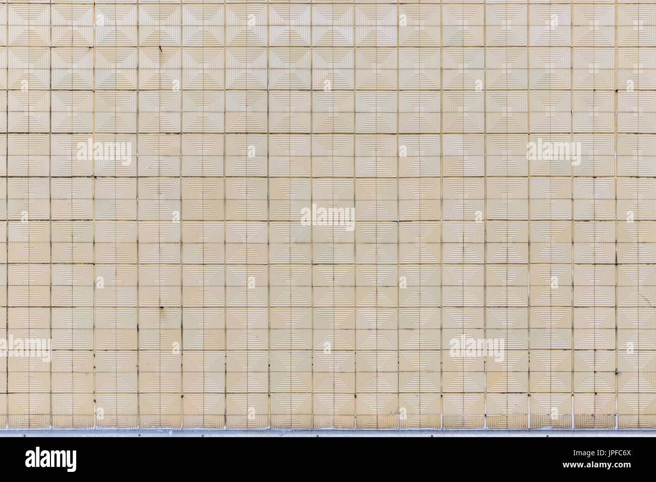 brown vintage brickwall using as background Stock Photo