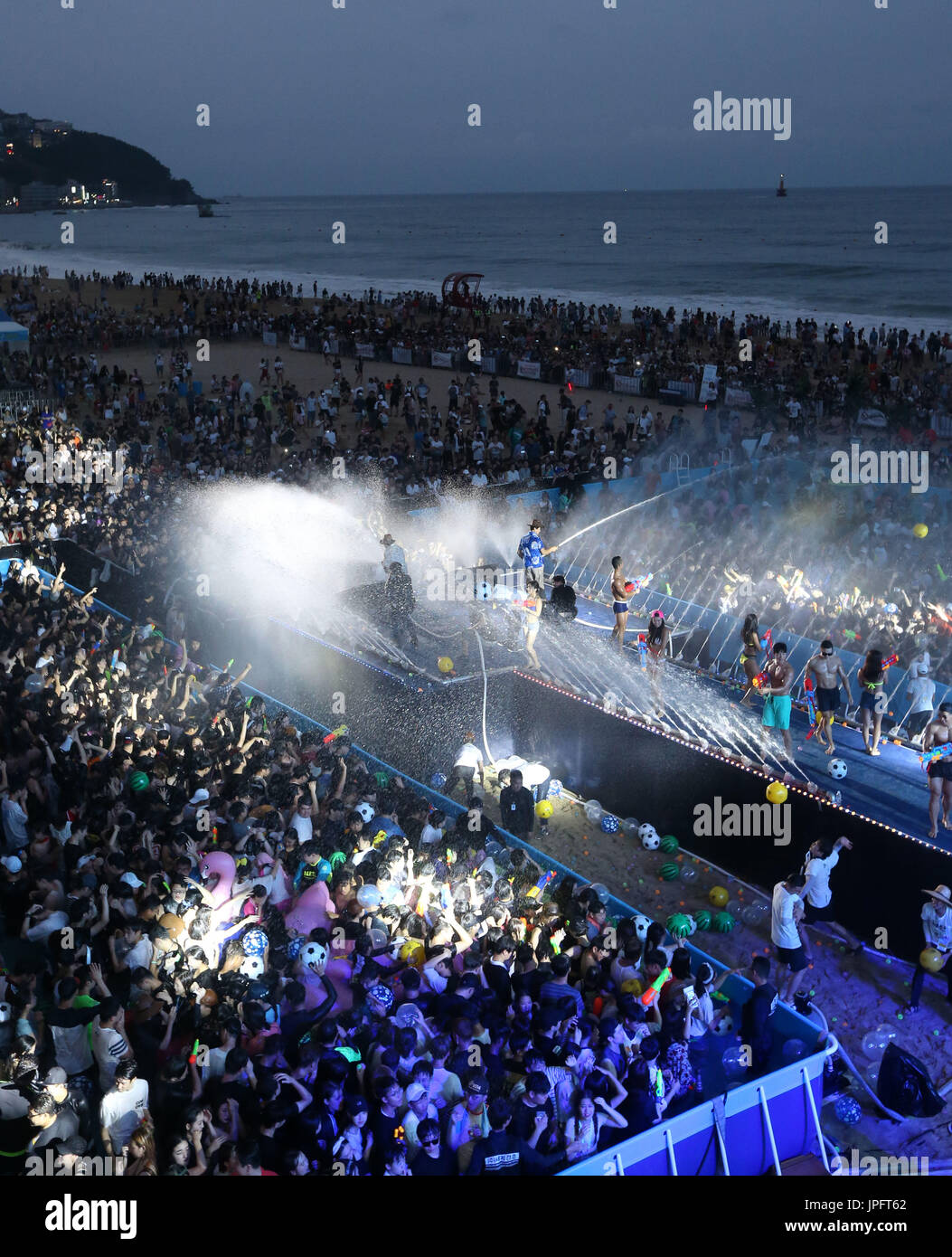 Busan Sea Festival The Busan Sea Festival is under way at Haeundae ...