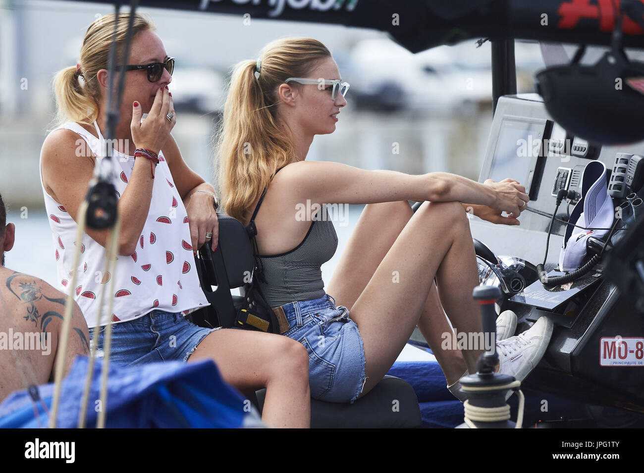 Palma Baleares Spain. 2nd Aug 2017. Beatrice Borromeo during