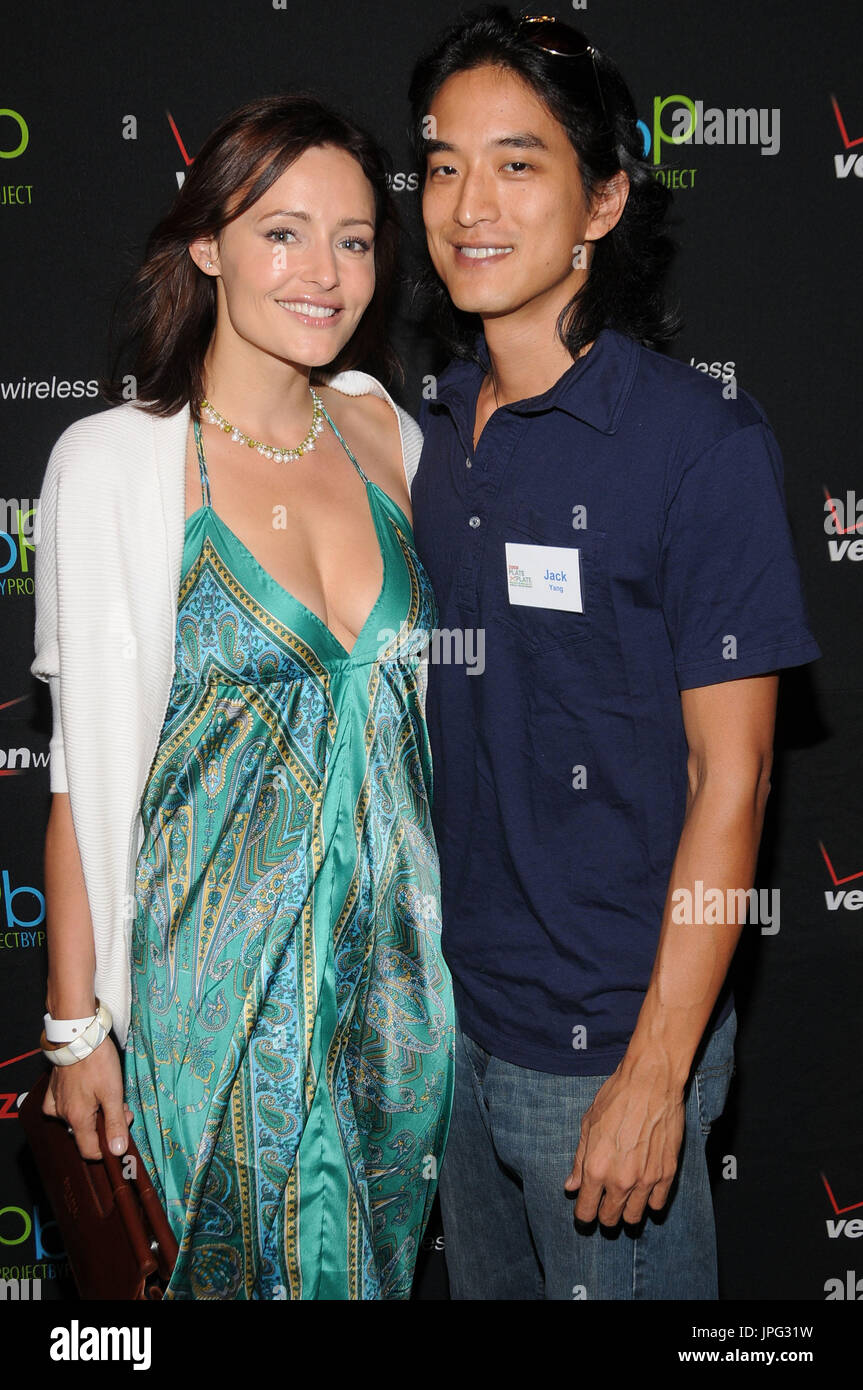 Jack Yang and Wife Lucy at the 2008 Plate By Plate: Project By Project's  Annual Tasting Benefit - Arrivals held at the Wallis Annenberg Building at  California Science Center in Los Angeles,
