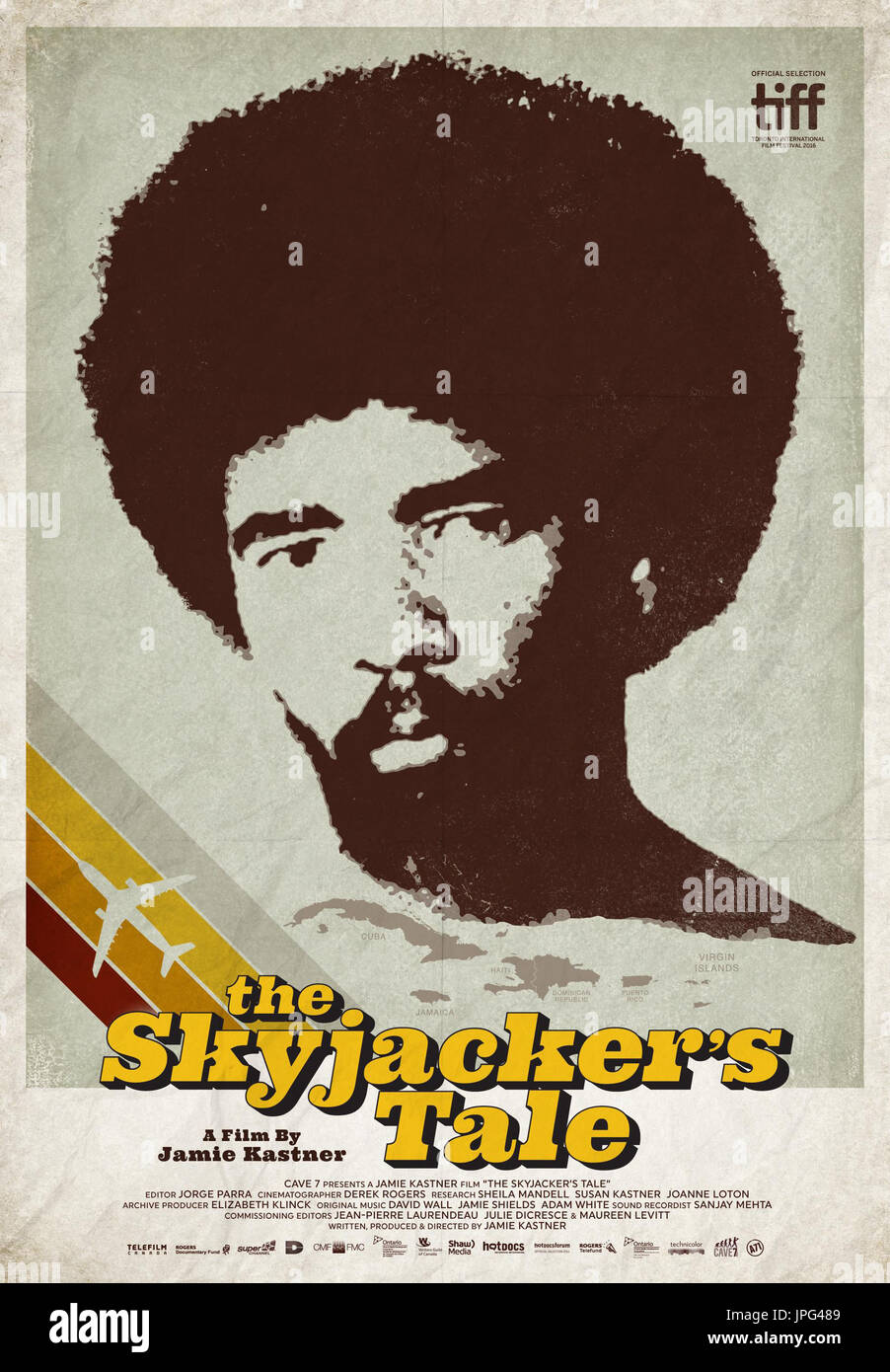 THE SKYJACKER'S TALE, US poster, Ishmael Muslim Ali (formerly Ishmael ...