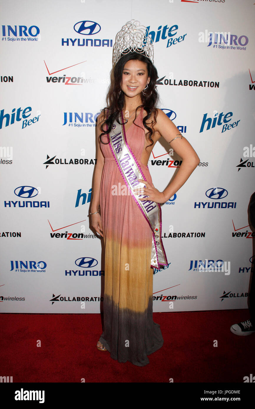 Christine Dai, Miss Taiwan World, at the KOLLABORATION 9 EMPOWERMENT