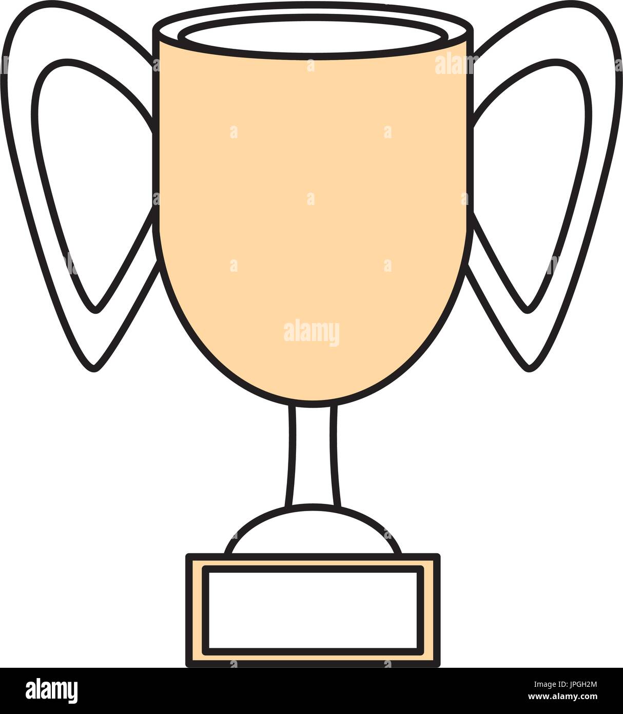 Trophy cup symbol Stock Vector Image & Art - Alamy