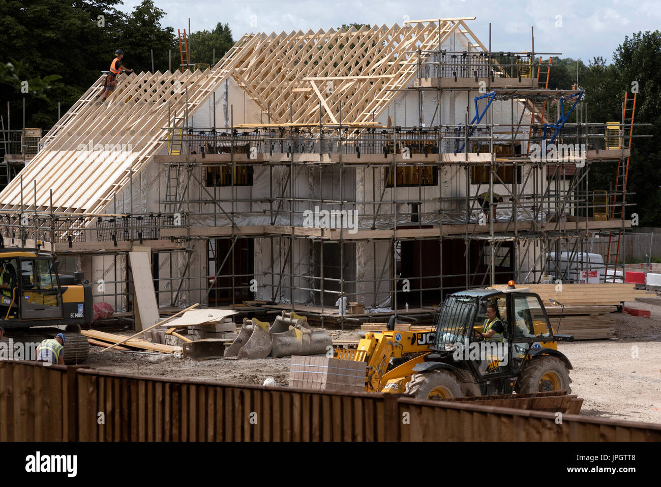 Housing development by Imiri Construction at Old Station Yard in Sutton