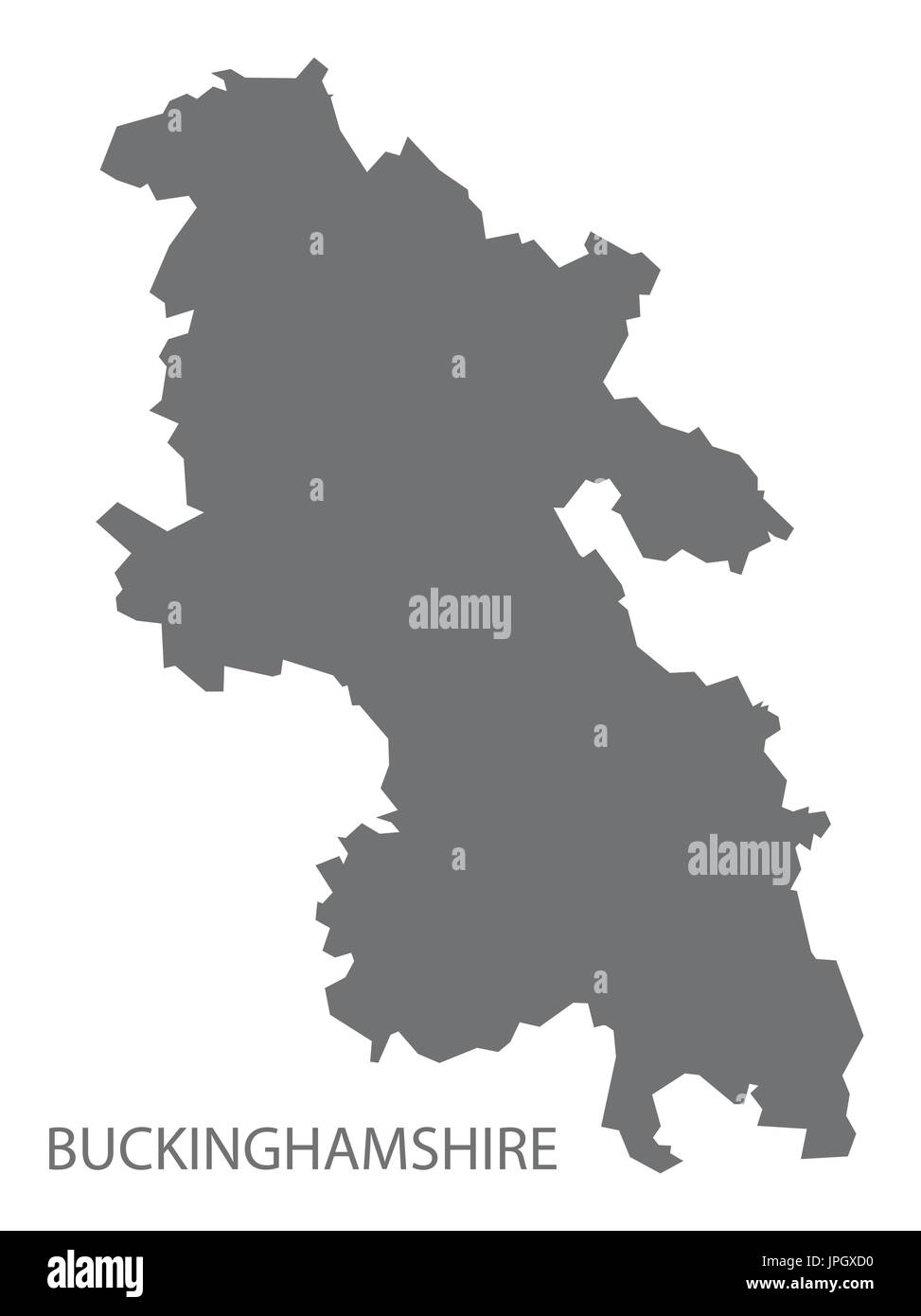 Buckinghamshire map hires stock photography and images Alamy