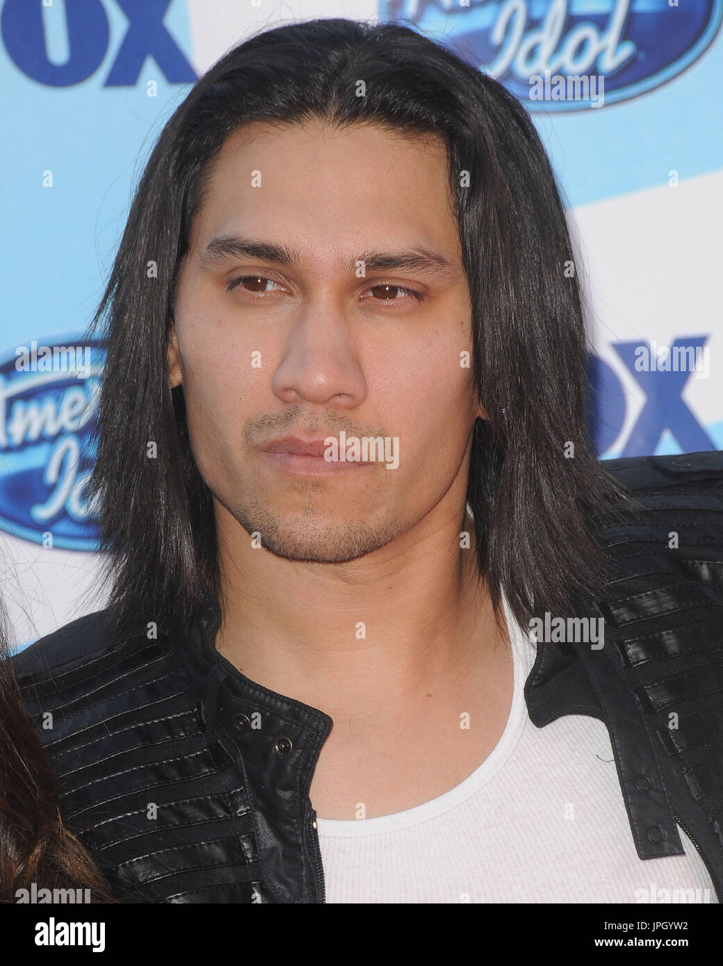Taboo of The Black Eyed Peas at the American Idol Season 8 Finale held