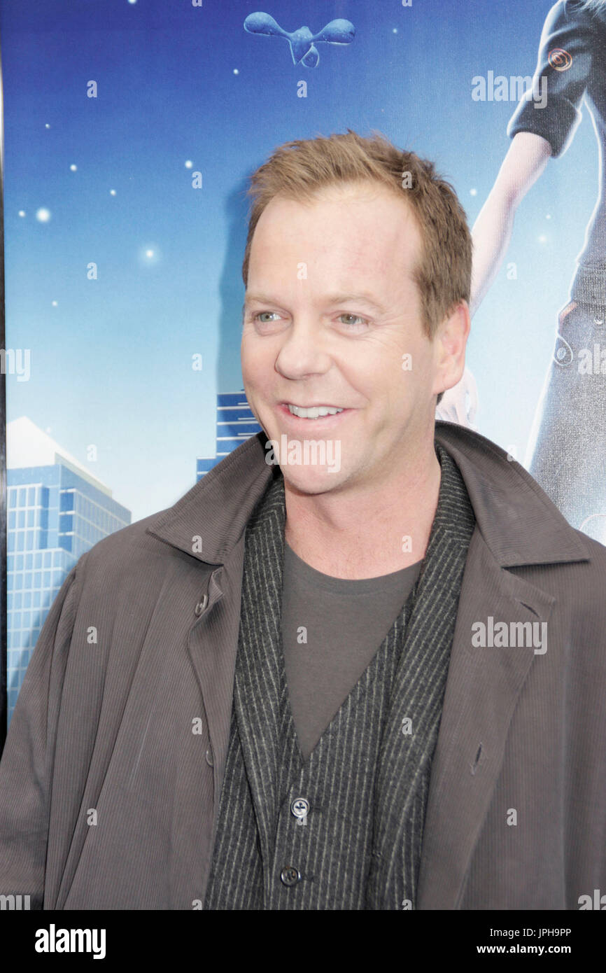 Kiefer Sutherland at the Los Angeles Premiere of MONSTERS VS. ALIENS held at the Gibson