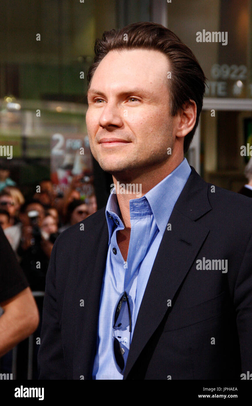 Christian Slater at the Los Angeles Premiere of STAR TREK held at the ...