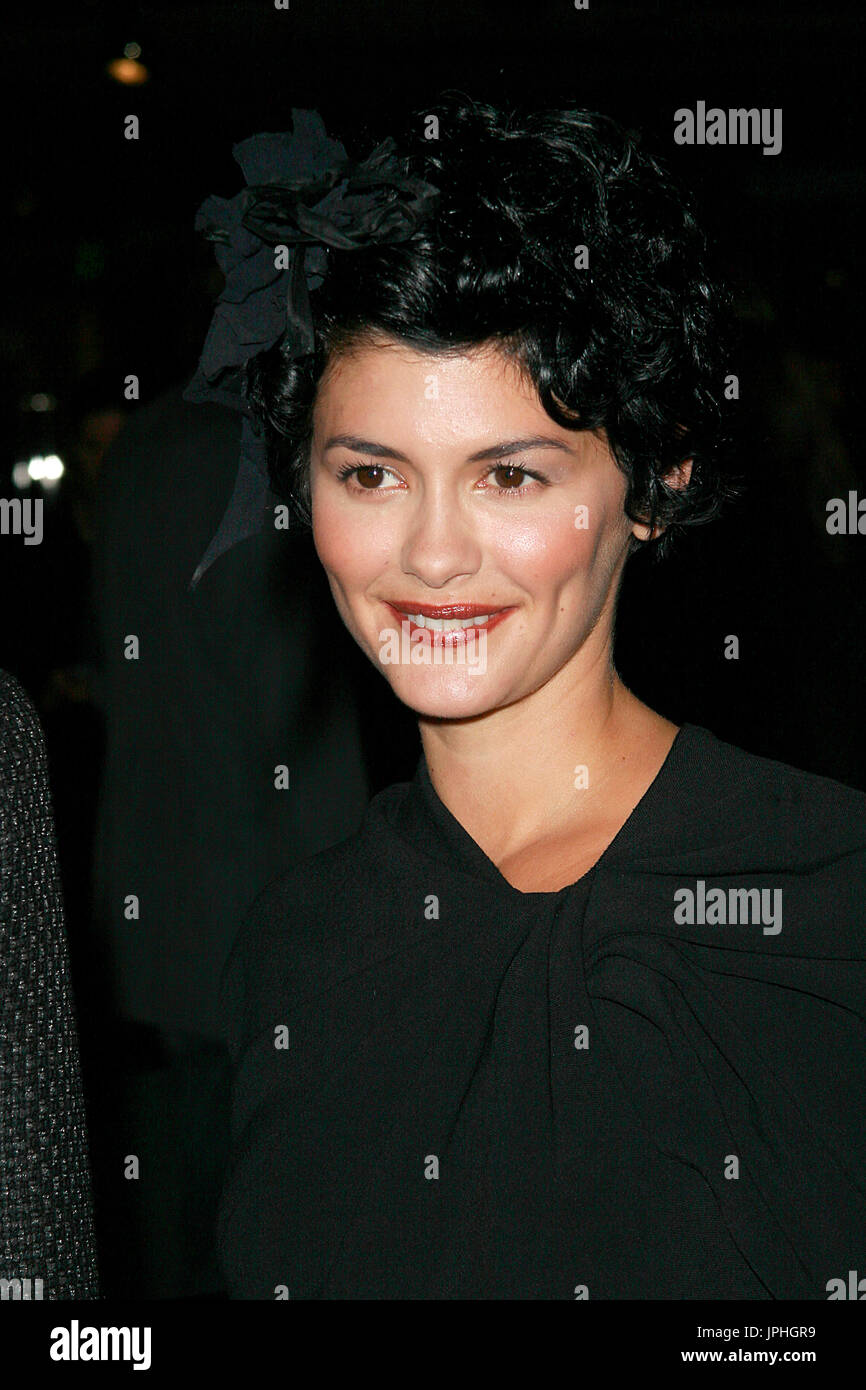 Audrey Tautou at the Premiere of Sony Pictures Classics' "Coco Before ...