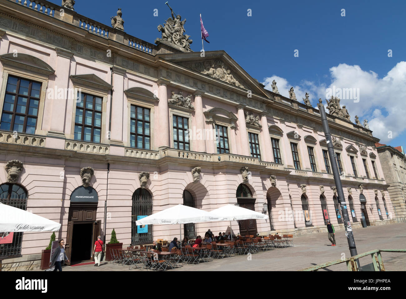 The German Historical Museum in Unger den Linden in central Berlin Stock Photo