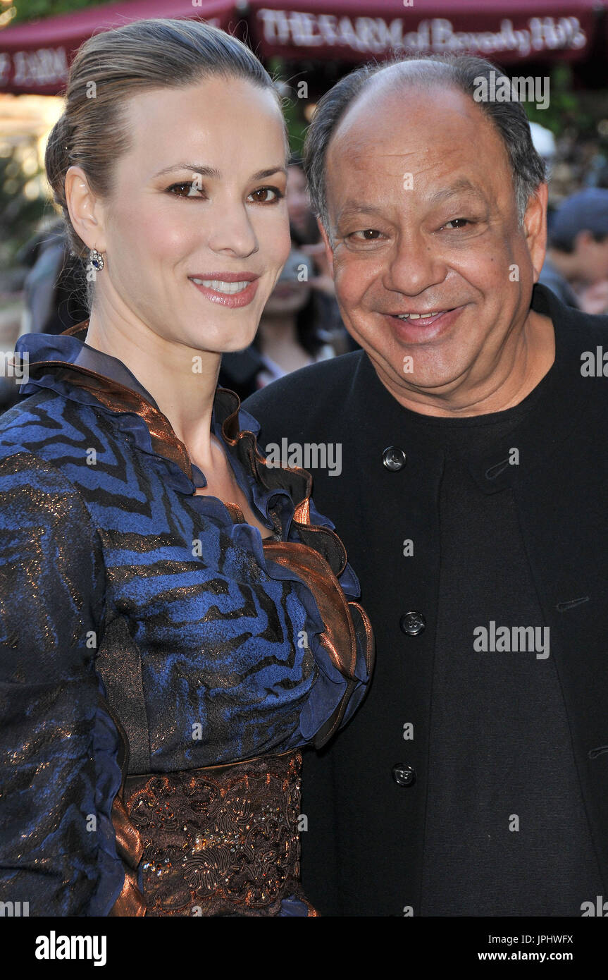 Cheech Marin & Wife Natasha at the Los Angeles Premiere of 