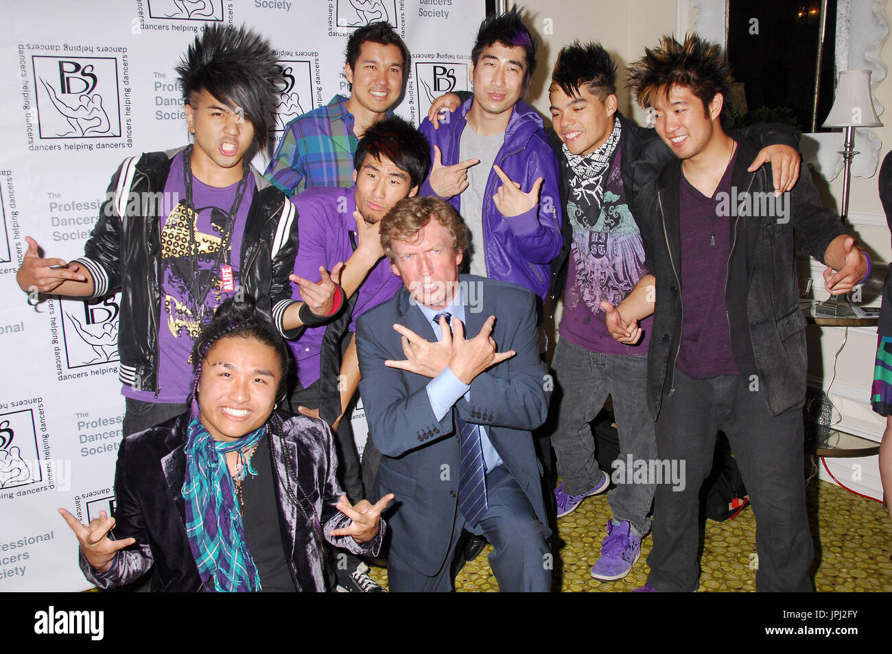 Quest Crew & Nigel Lythgoe at The Professional Dancers Society Fabulous