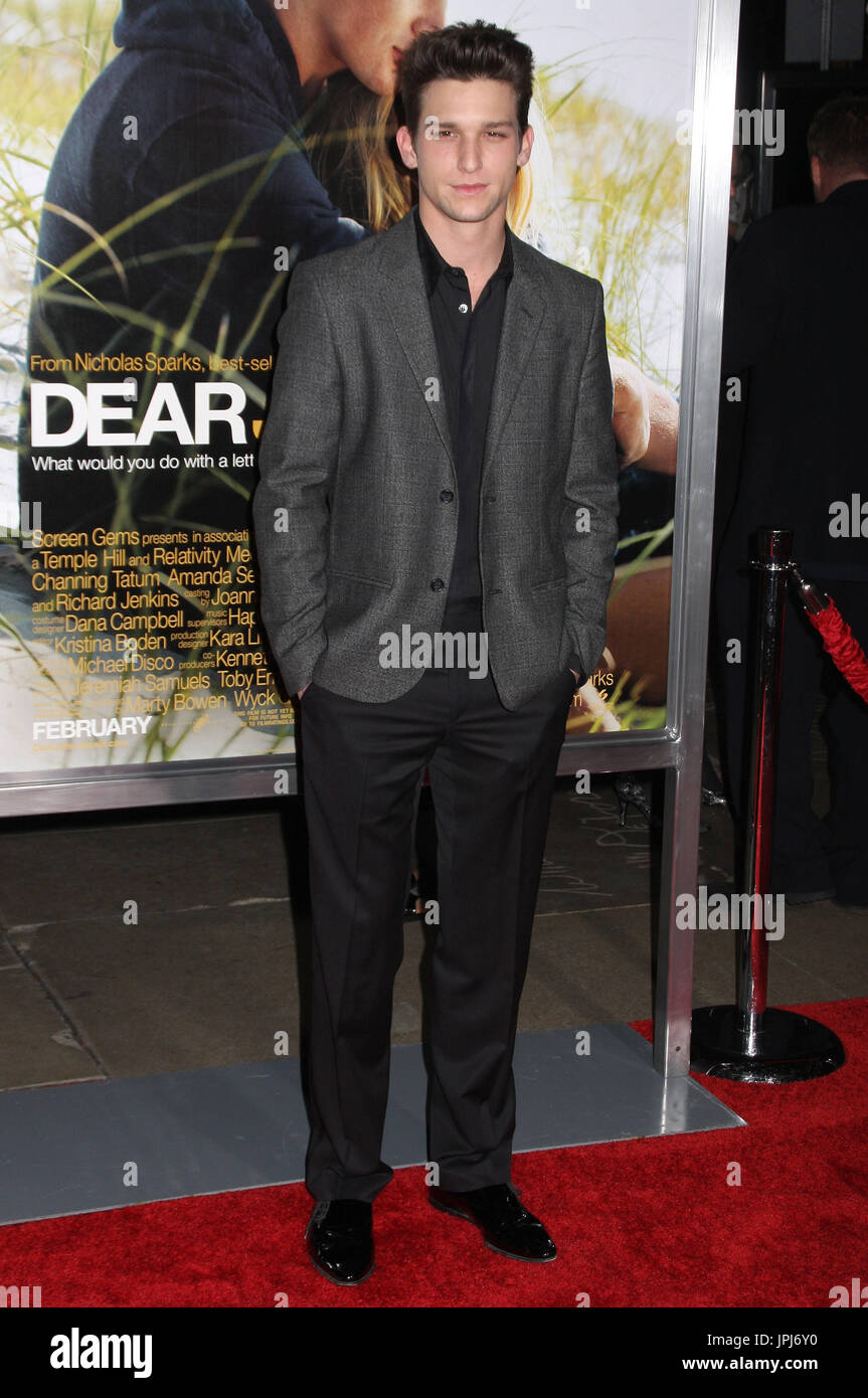 Daren Kagasoff at the World Premiere of "Dear John" held at the Grauman