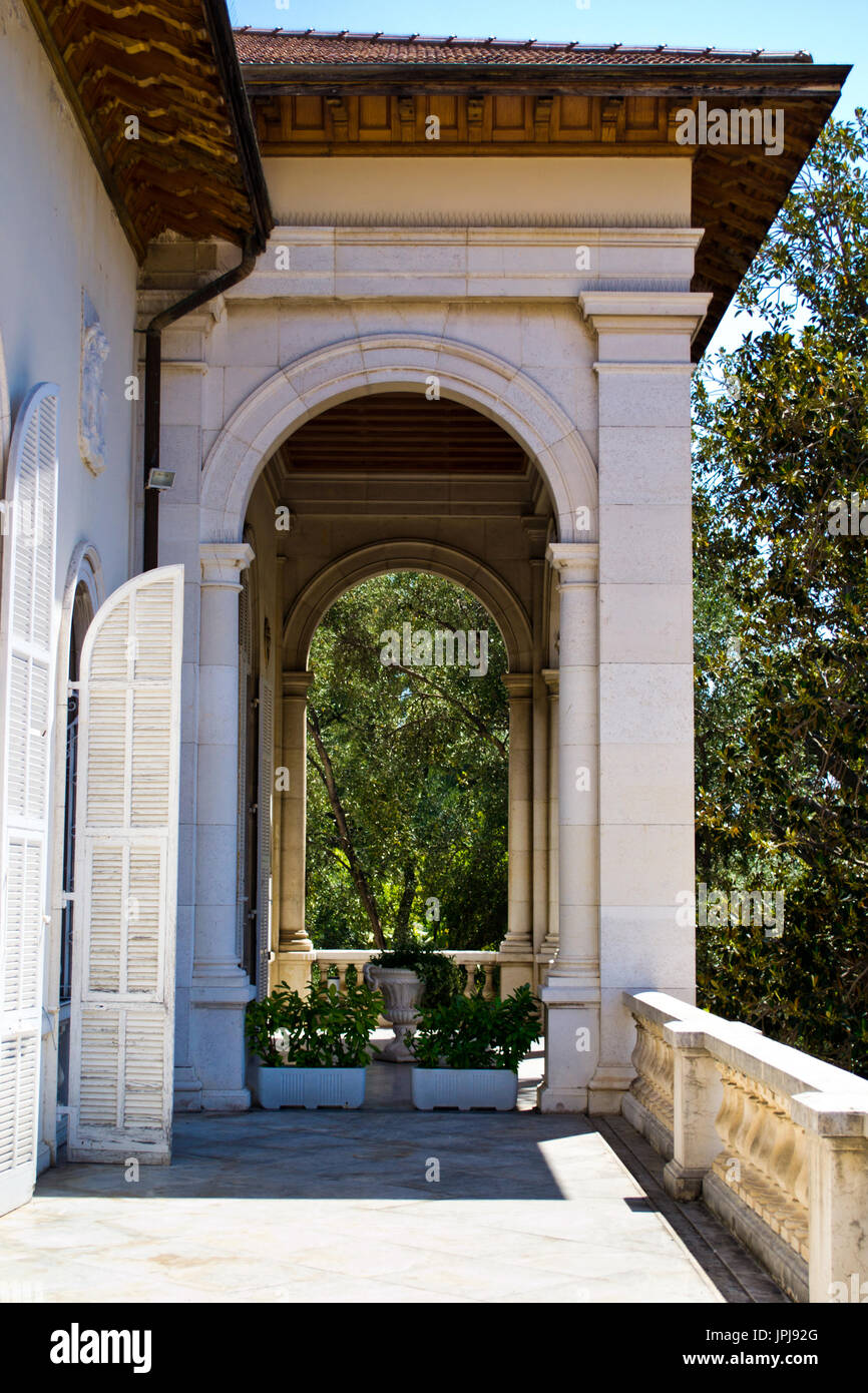 Villa Ormond - Sanremo - Italy Stock Photo