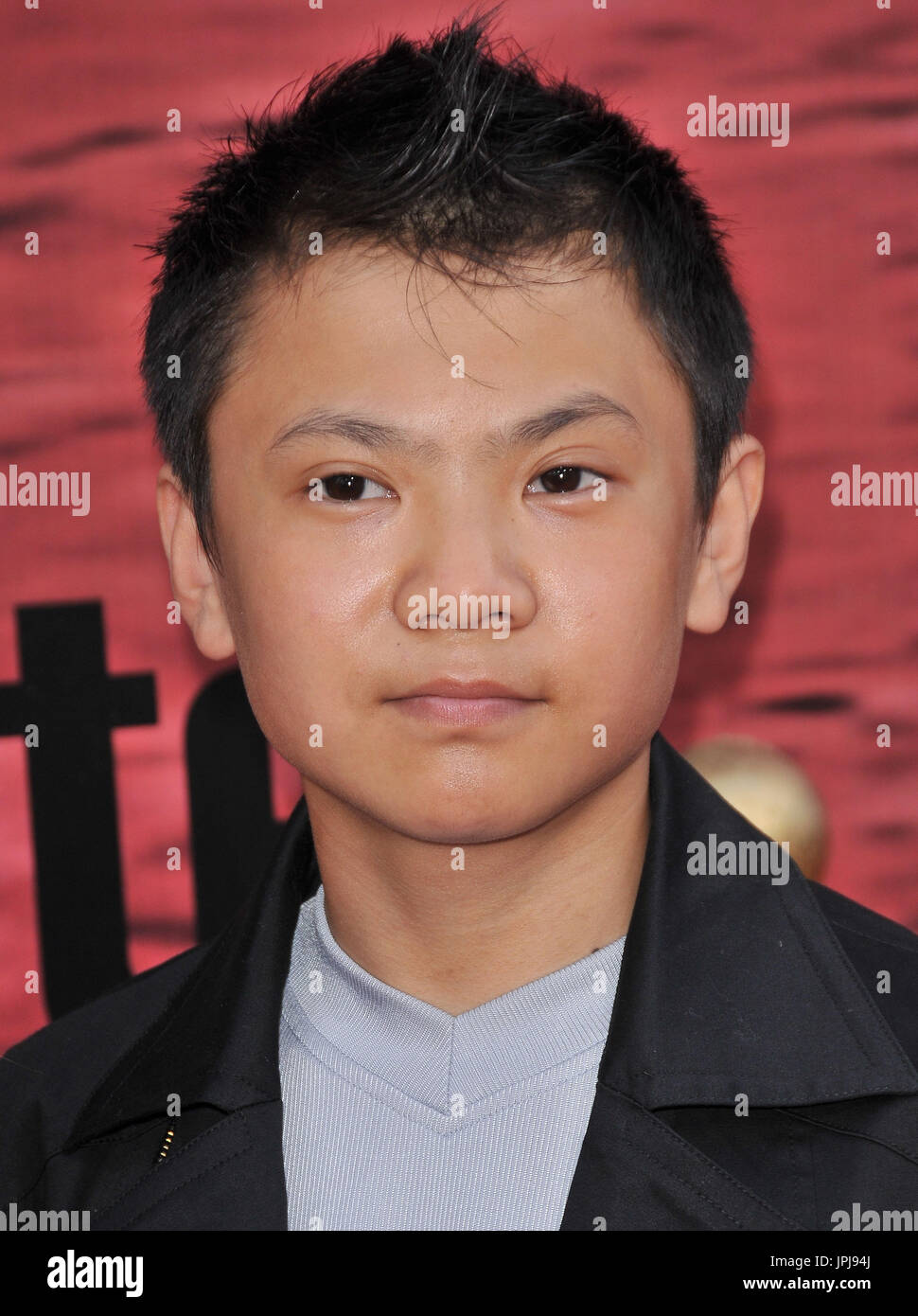 Zhenwei Wang at the Los Angeles Premiere of Columbia Pictures' "The