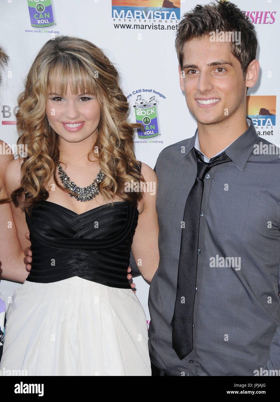Debby Ryan & Jean-Luc Bilodeau at the Los Angeles Premiere of "16 Wishes"  held at the Harmony Gold Theater in Los Angeles, CA. The event took place  on Tuesday, June 22, 2010.