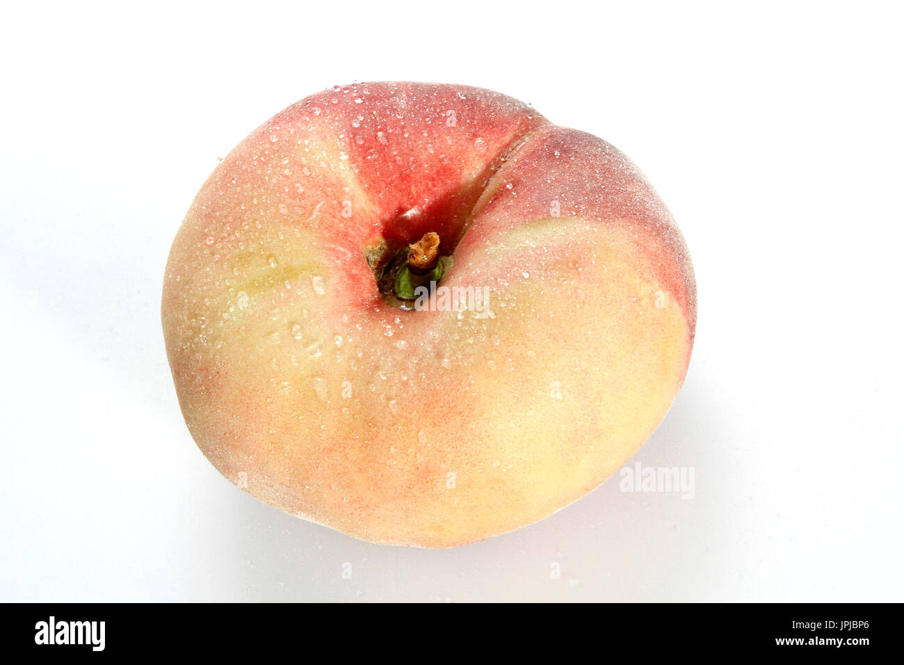 Chinese flat peaches, Vineyard peaches, (Prunus persica var. platycarpa