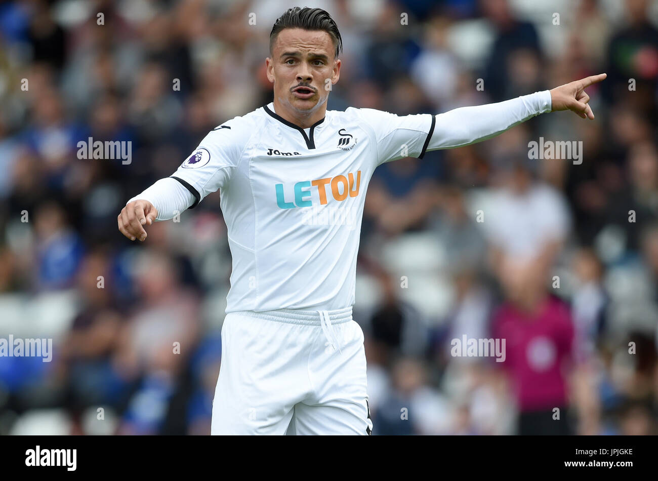 Roque Mesa, Swansea City Stock Photo - Alamy