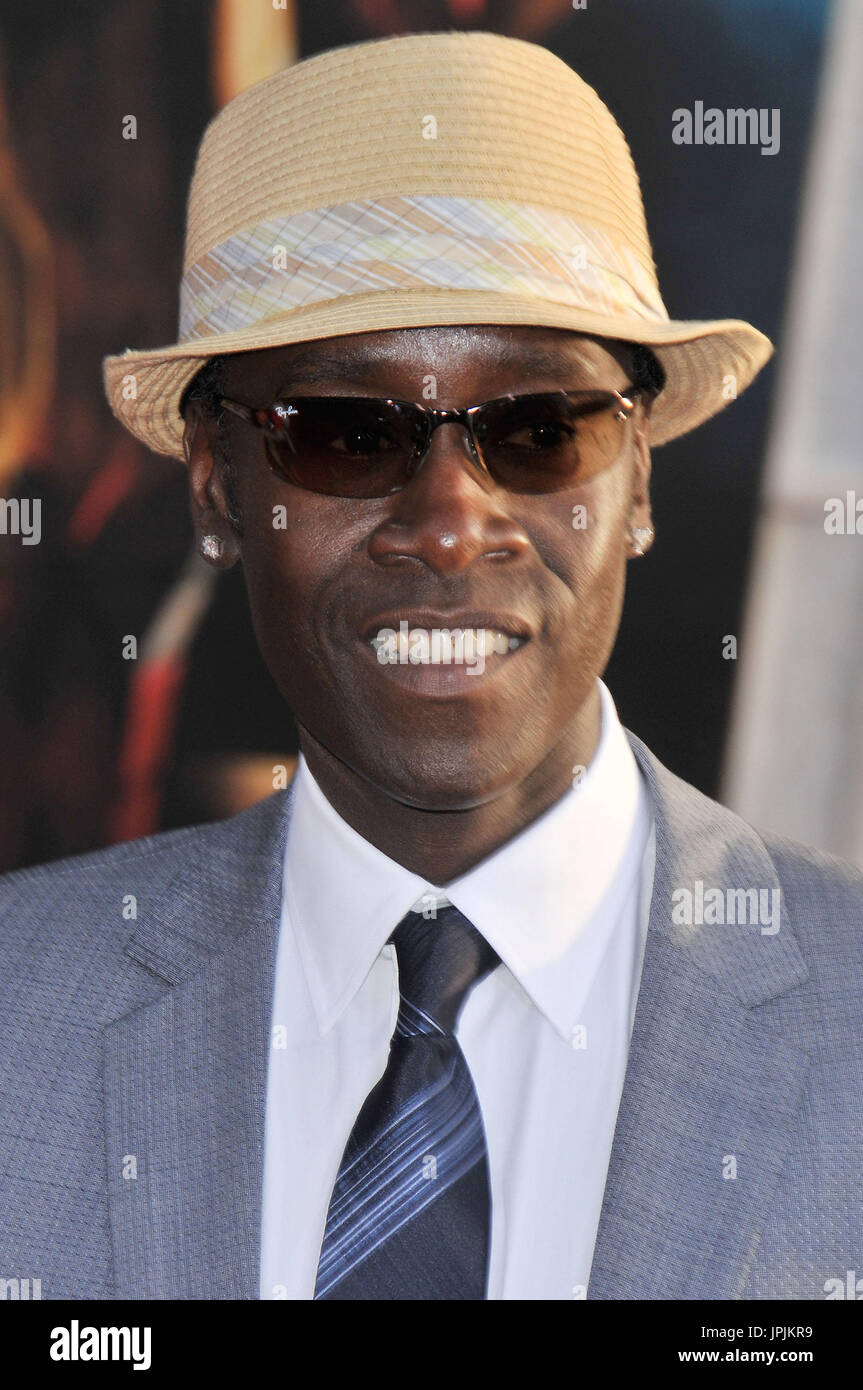 Don Cheadle at the World Premiere of &ldquo;IRON MAN 2&rdquo; held at the El