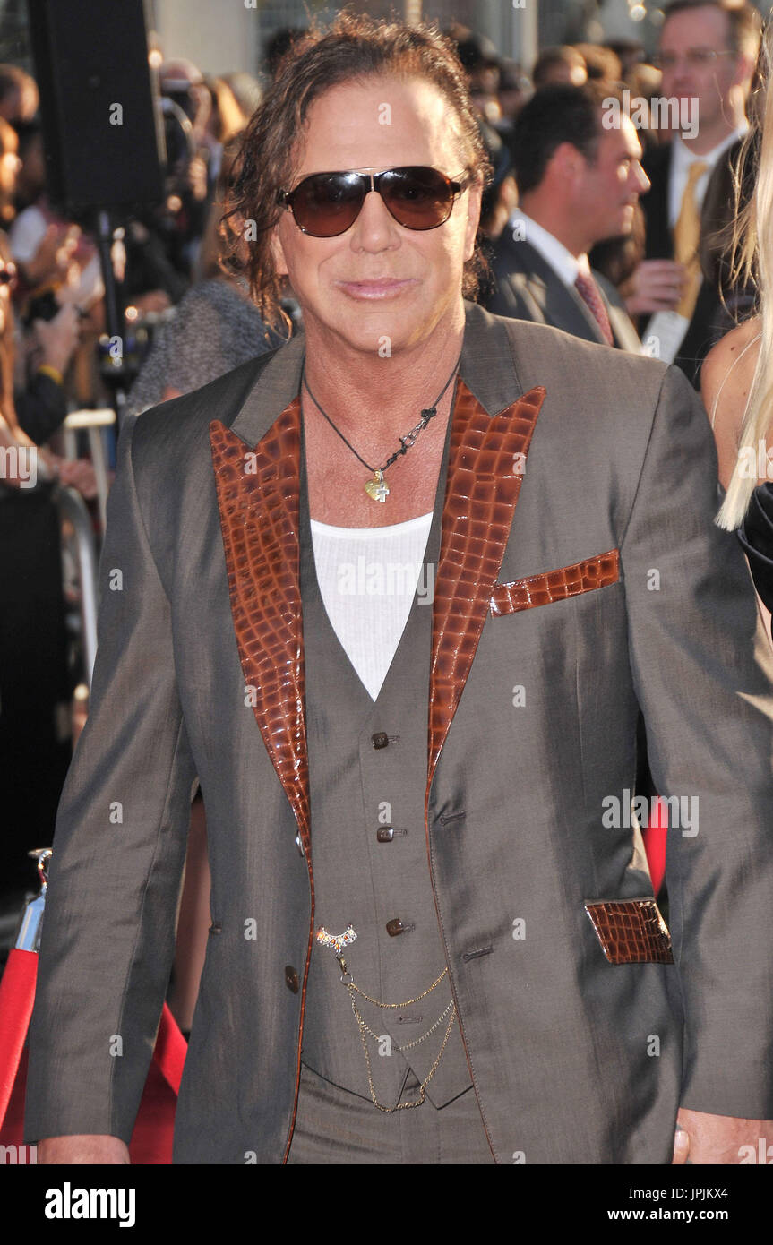 Mickey Rourke at the World Premiere of