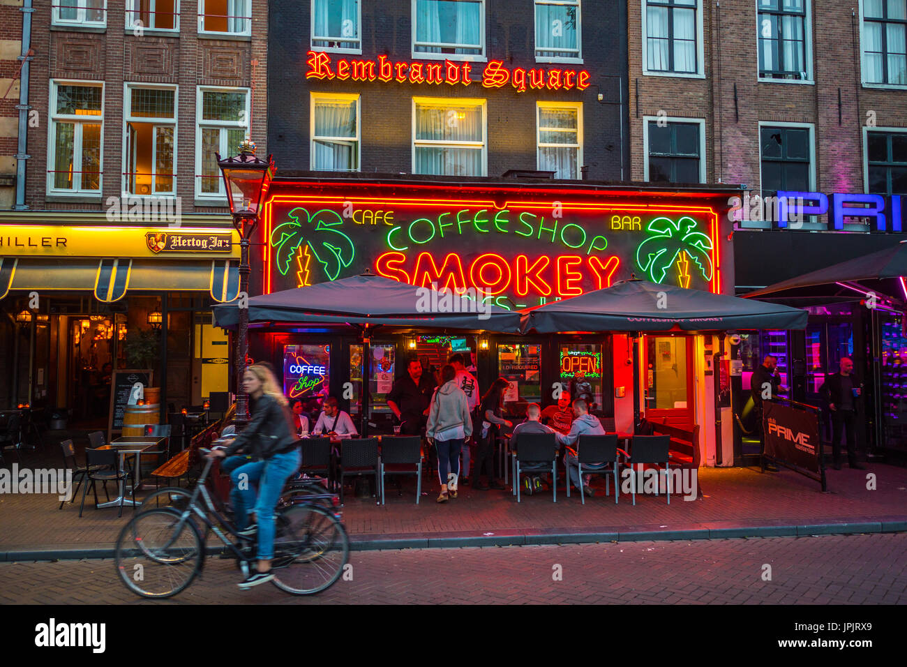 Colorful Amsterdam the and bars AMSTERDAM THE
