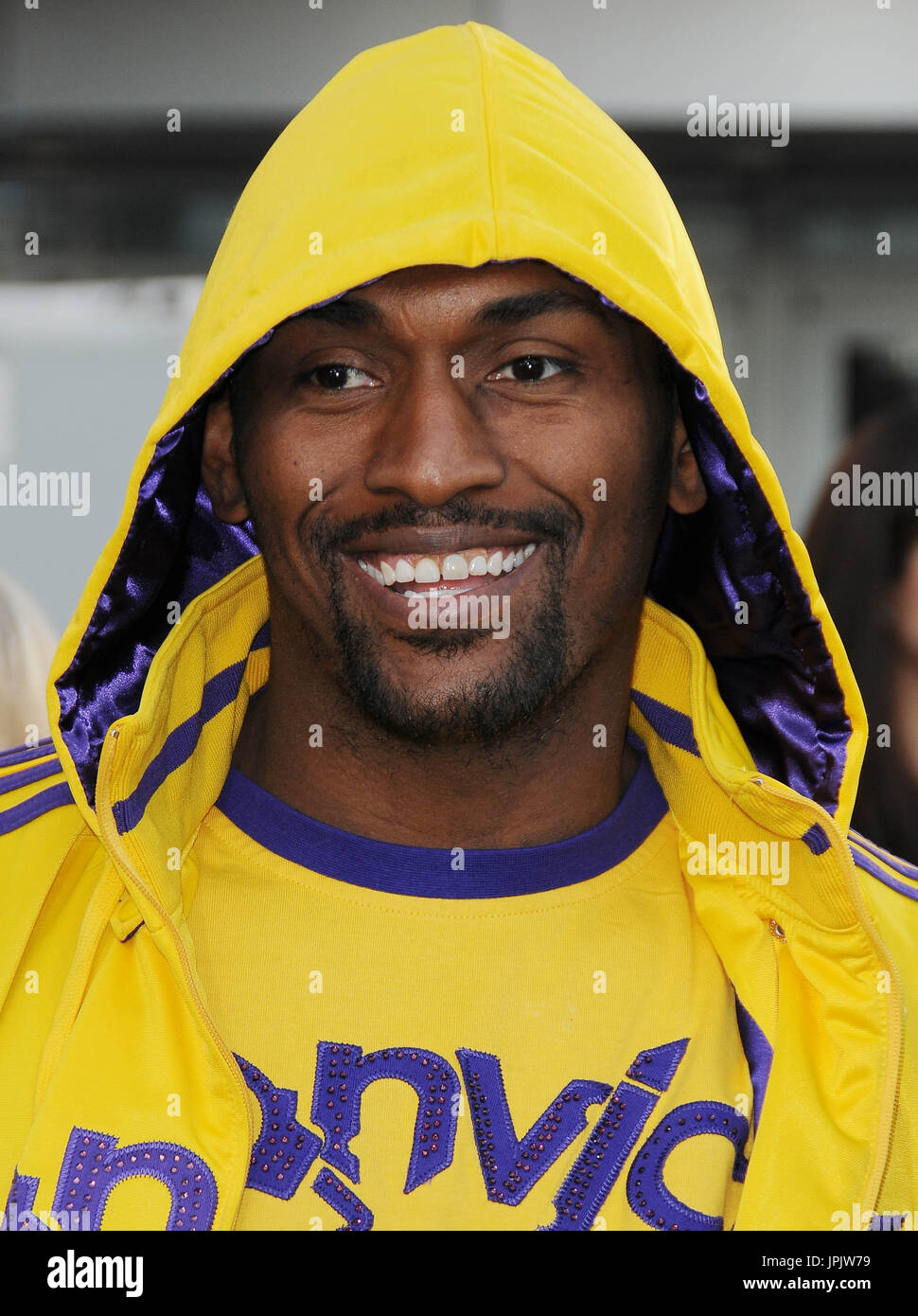 LA Laker Ron Artest at "The Twilight Saga: Eclipse" Los Angeles Film Festival Premiere held at the Nokia Theatre L.A. Live in Los Angeles, CA. The event took place on Thursday, June 24, 2010. Photo by PRPP_Pacific Rim Photo Press. Stock Photo