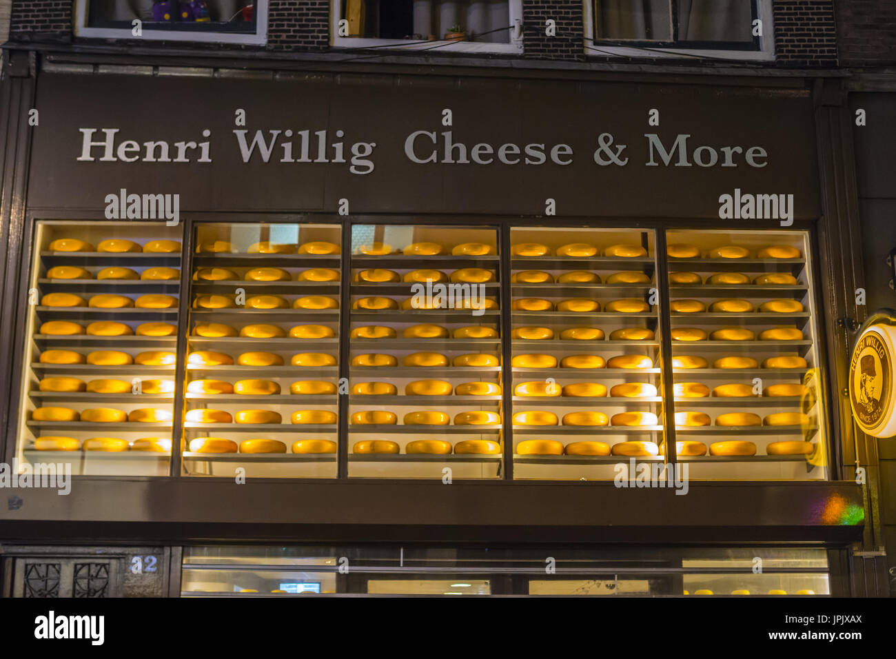Famous Henri Willig Cheese Factory in Amsterdam AMSTERDAM THE