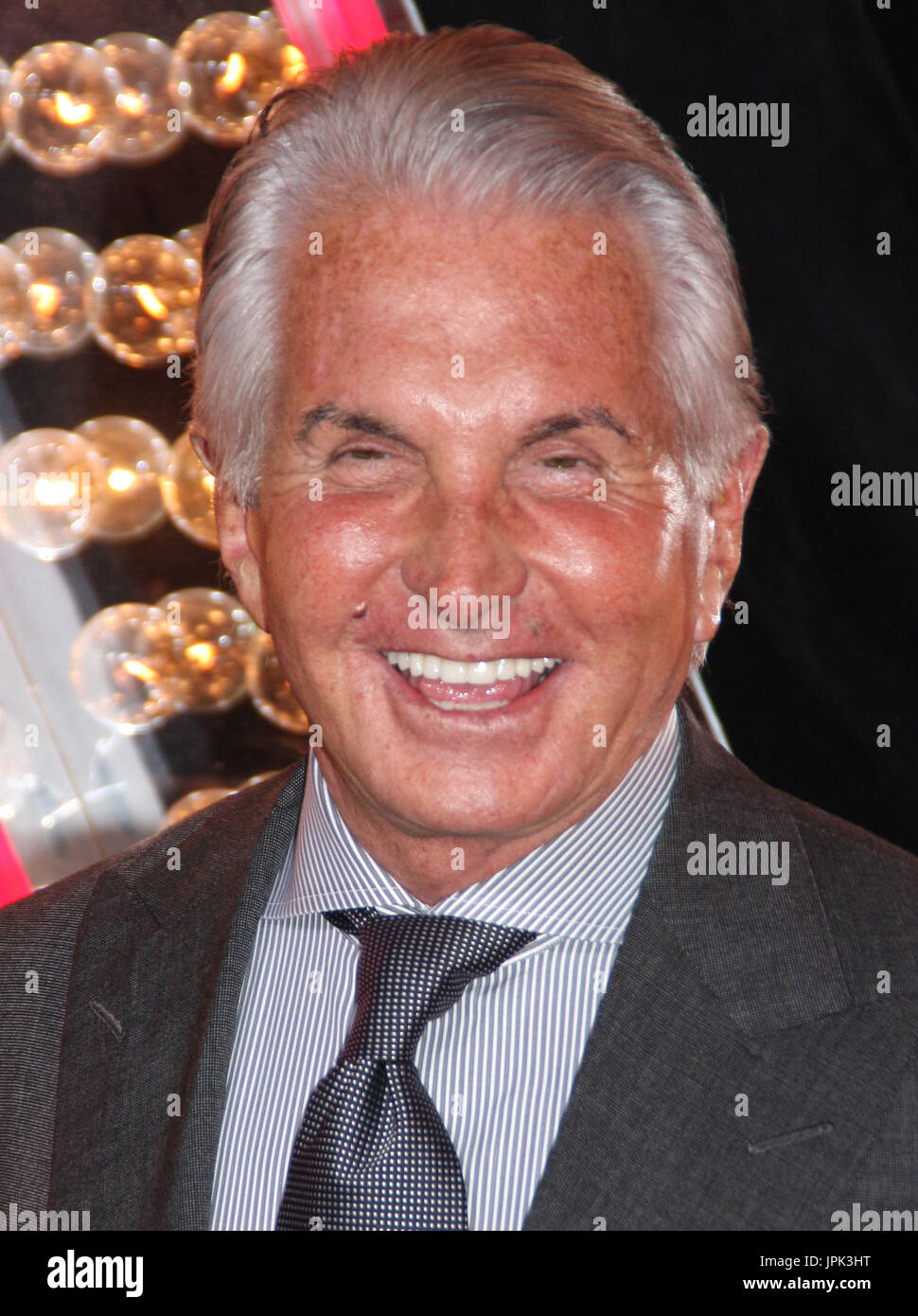 George Hamilton at the Los Angeles Premiere of BURLESQUE held at the ...