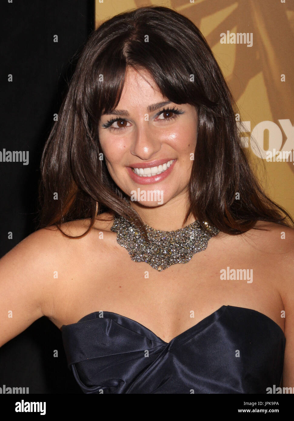 Lea Michele at the Fox Broadcasting Company, 20th Century Fox