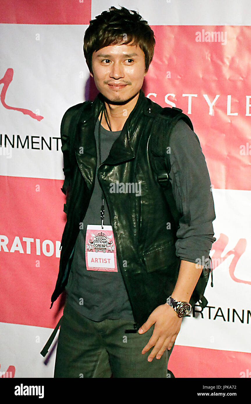 Jongmin Kim at the SMTOWN LIVE ‘10 WORLD TOUR Official After Party held ...